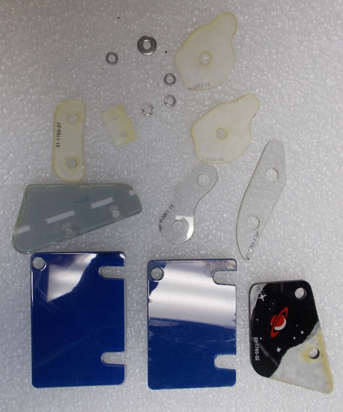 TWILIGHT ZONE Pinball Machine Game Misc. Plastic Kit NOS FREE